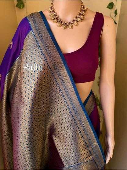 Theja Banarasi Soft Silk Designer Saree