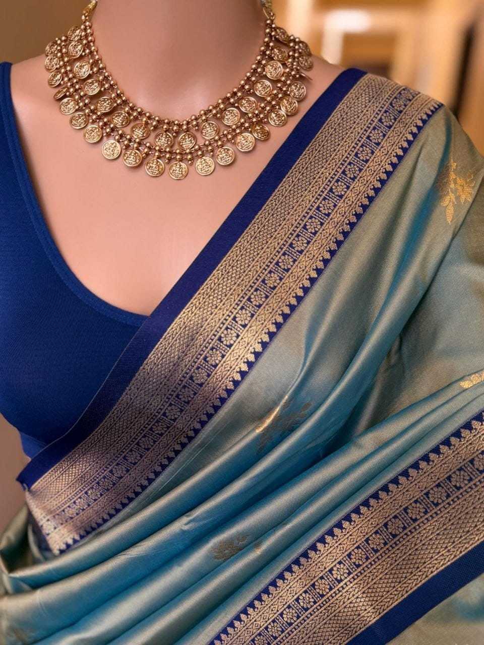 Theja Banarasi Soft Silk Designer Saree