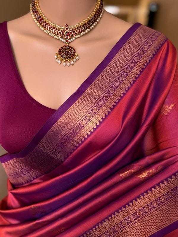 Theja Banarasi Soft Silk Designer Saree