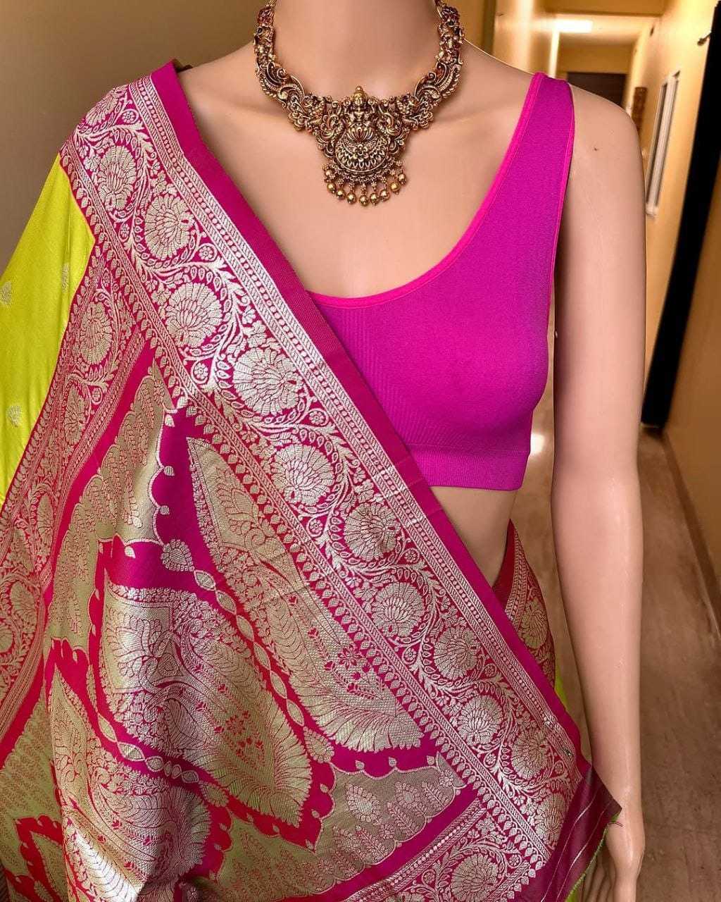 Banarasi Soft Silk Butta Saree
