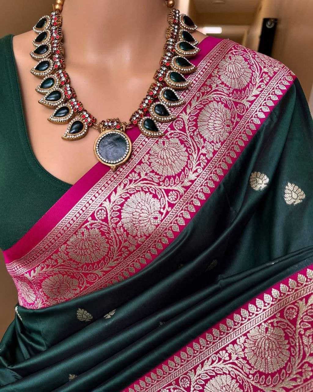 Banarasi Soft Silk Butta Saree