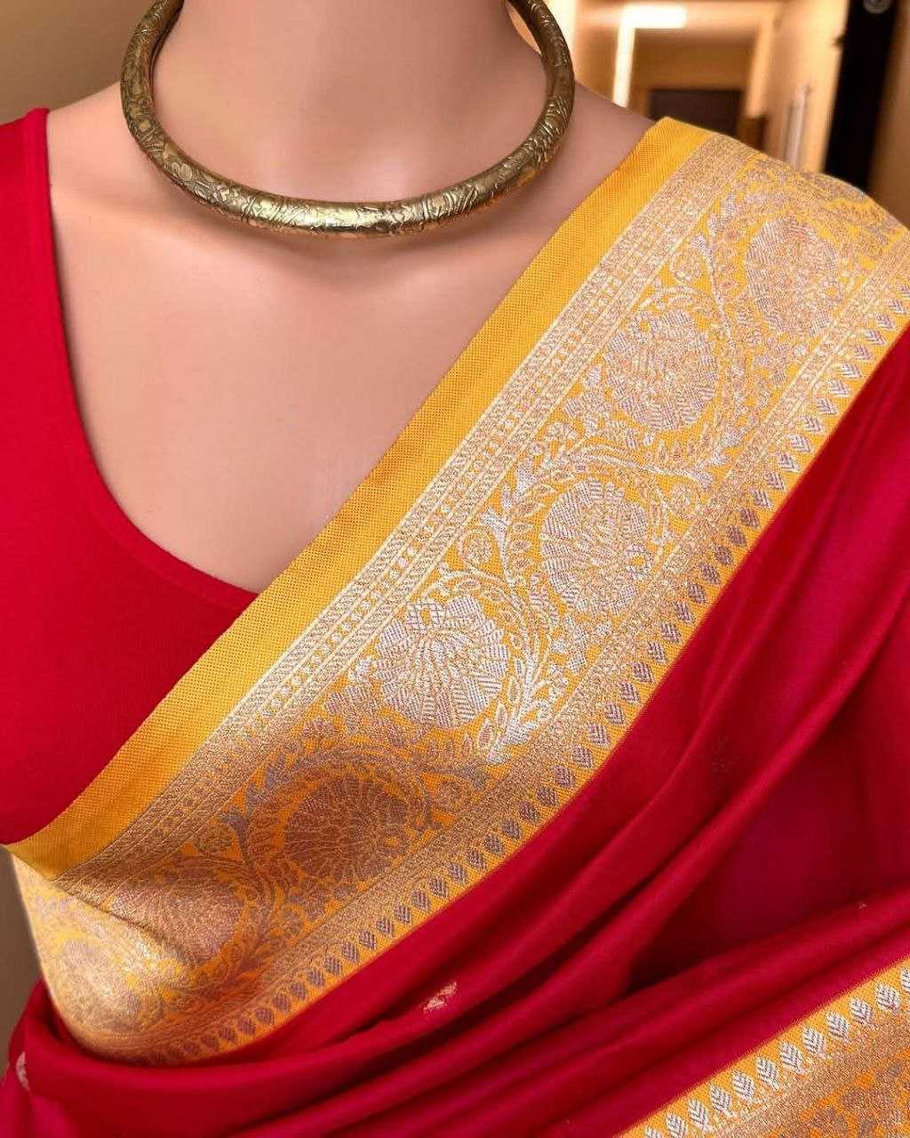 Banarasi Soft Silk Butta Saree