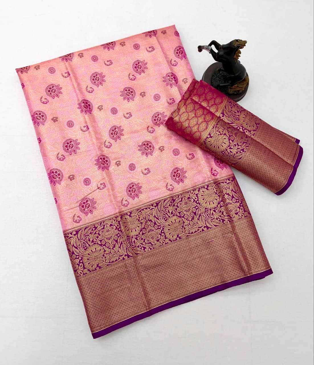 Tissue Kanjivaram Silk Designer Saree