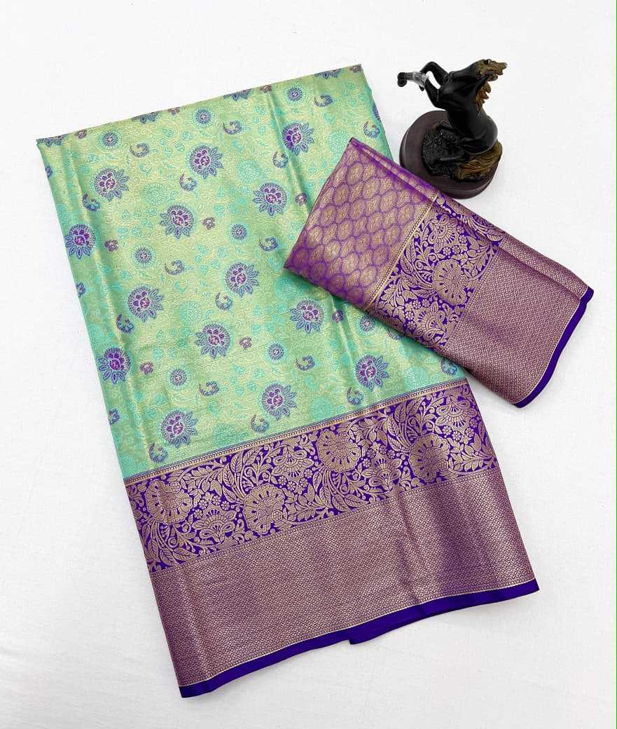 Tissue Kanjivaram Silk Designer Saree