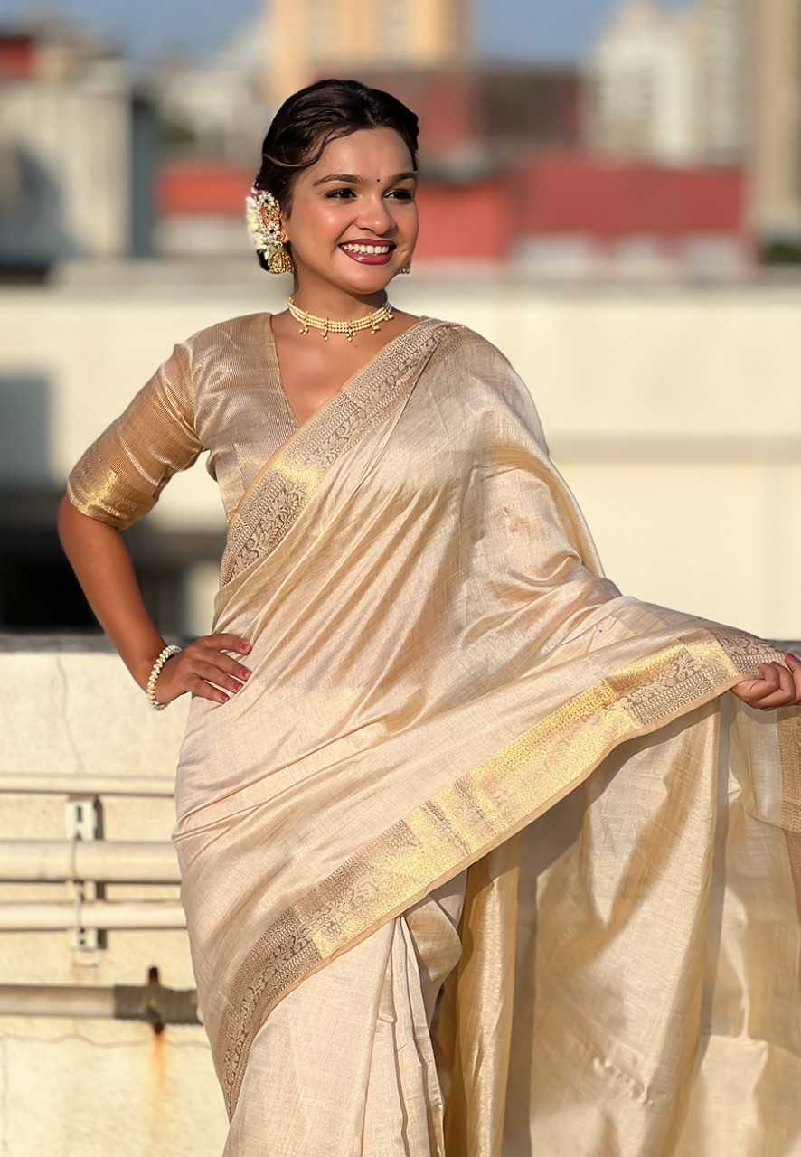 Tussar Silk Traditional Saree
