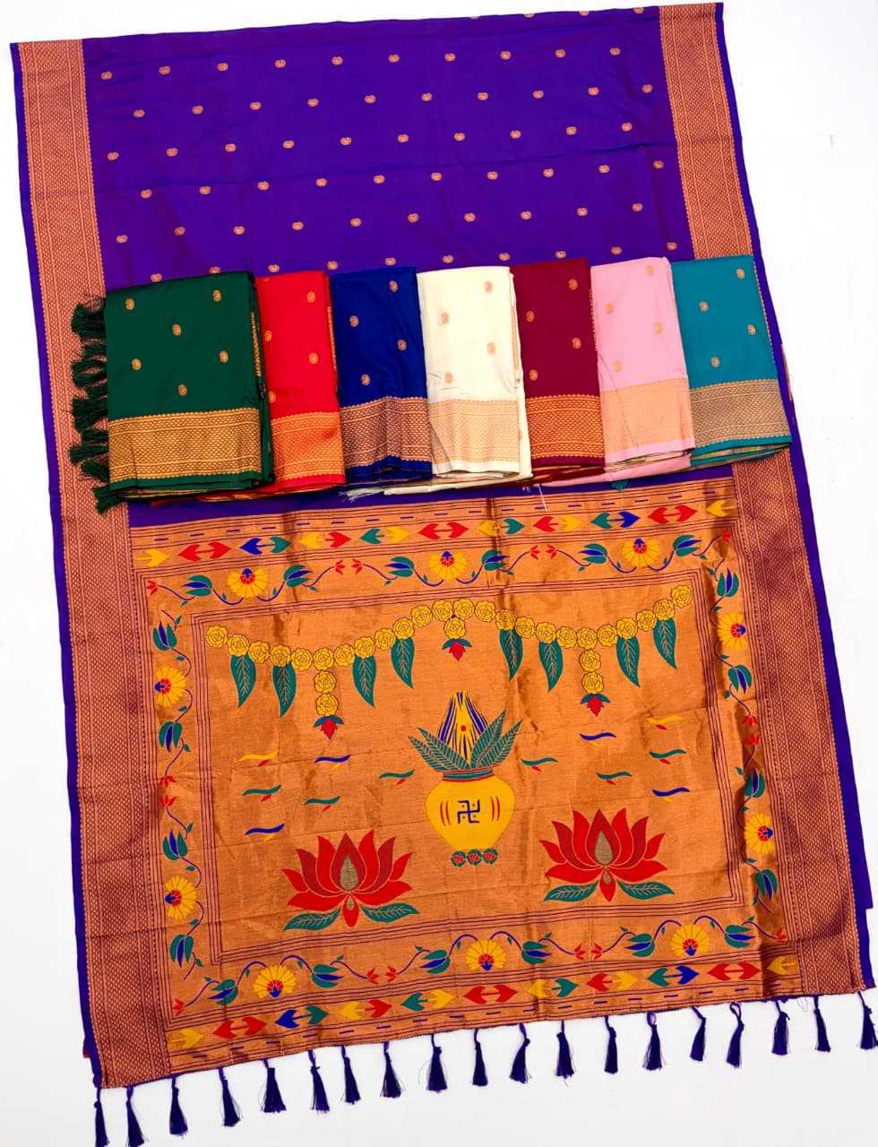 Two Premium Silk Designer Saree