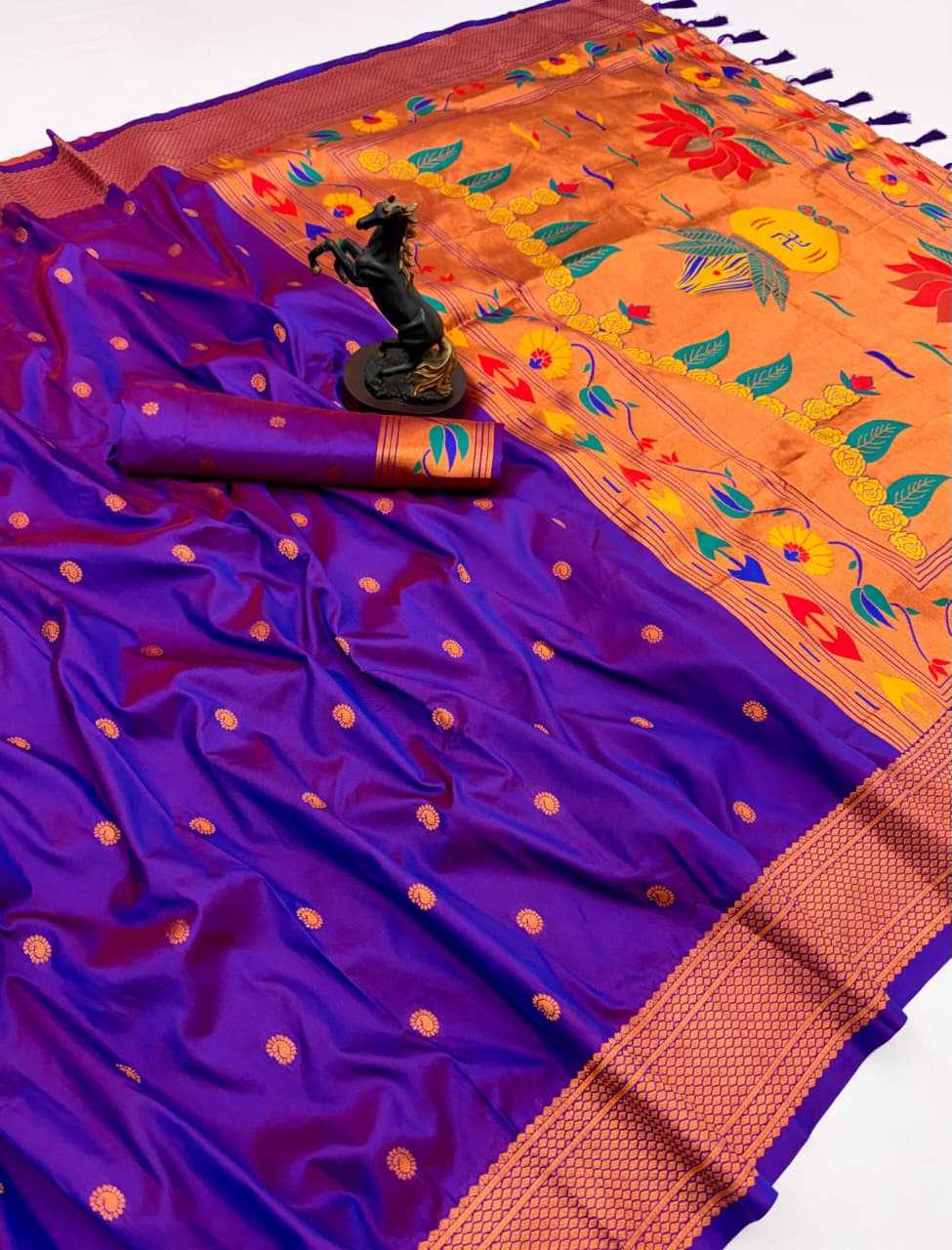 Two Premium Silk Designer Saree