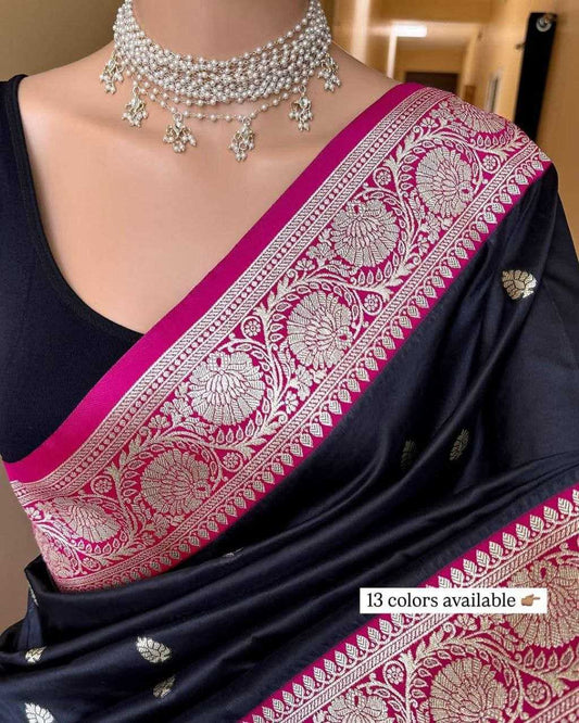 Vol Banarasi Soft Silk Designer Saree
