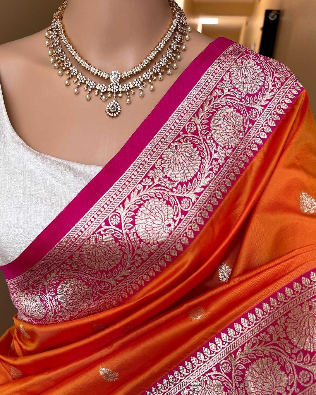 Vol Banarasi Soft Silk Designer Saree