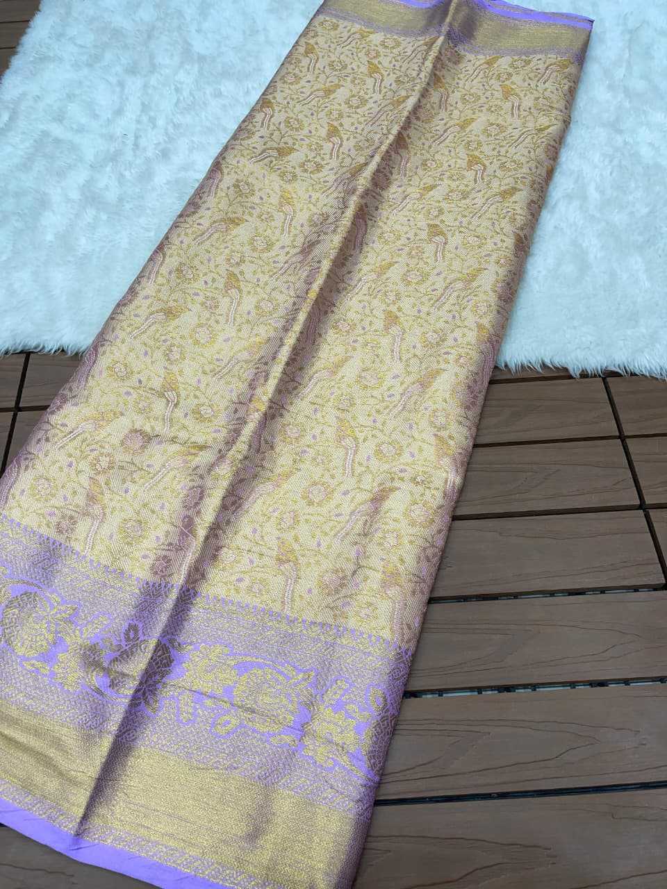 Weaving Kanjivaram Silk Designer Saree