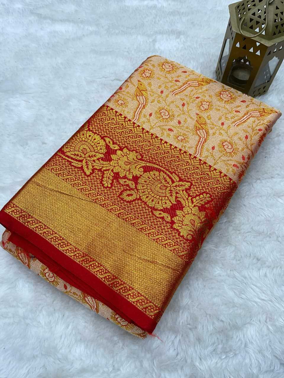 Weaving Kanjivaram Silk Designer Saree