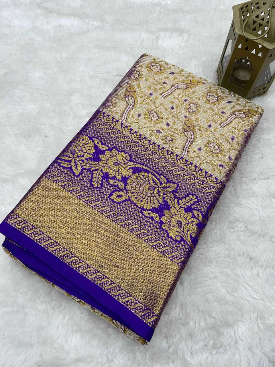 Weaving Kanjivaram Silk Designer Saree