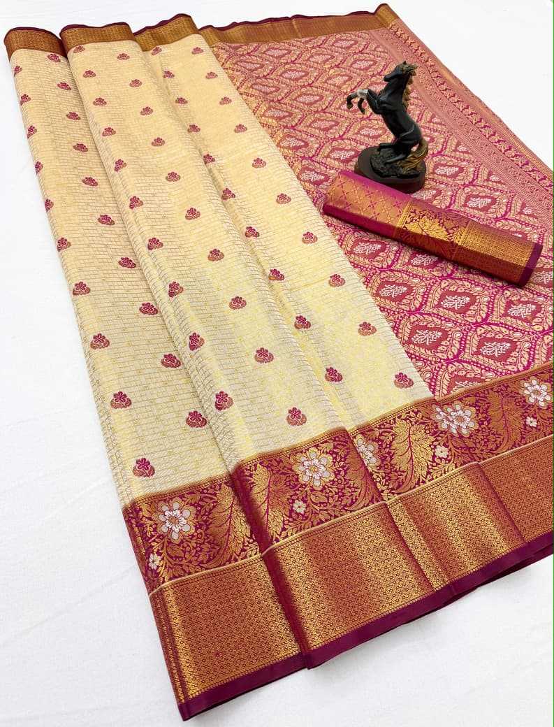 Wow Kanjivaram Silk Designer Saree