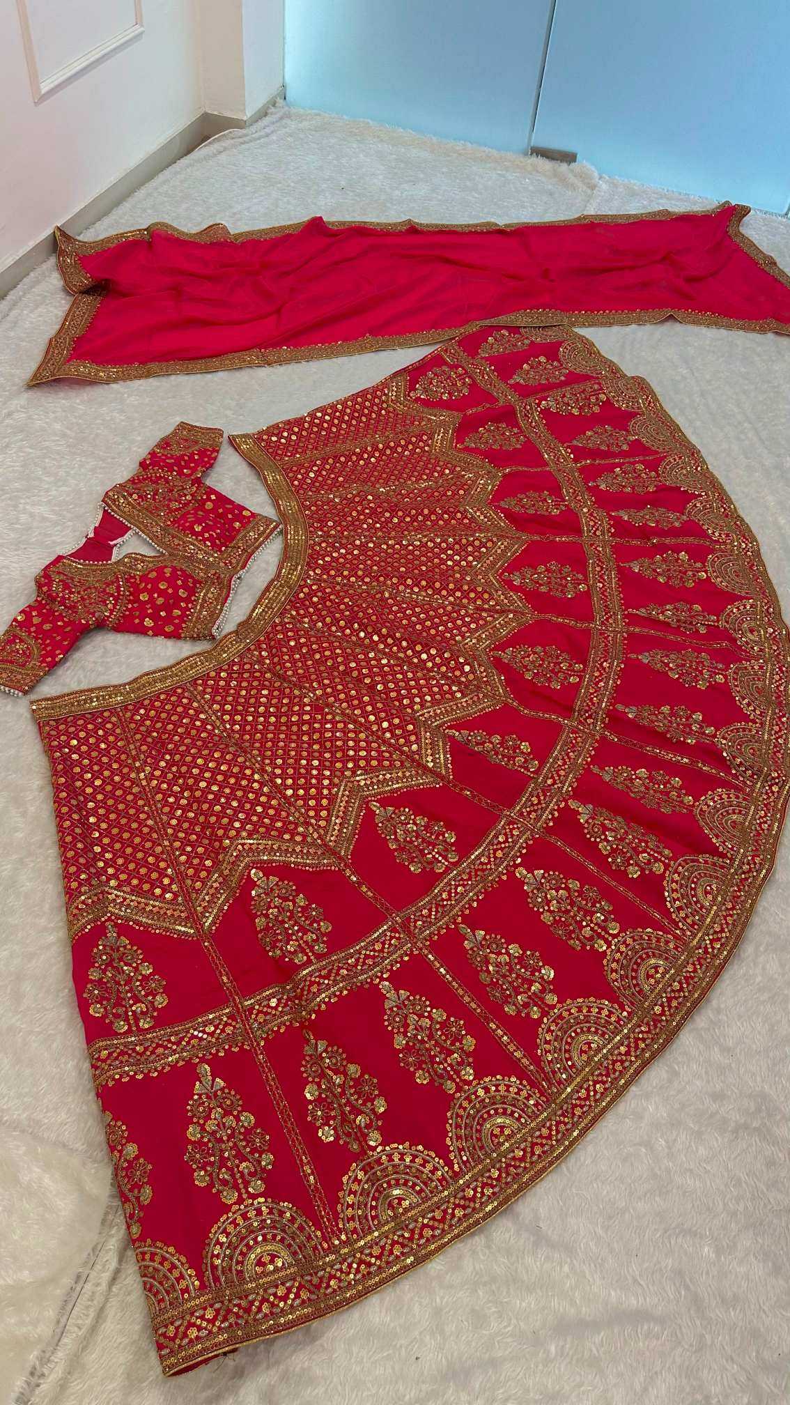 Silk Lehenga JT-146098