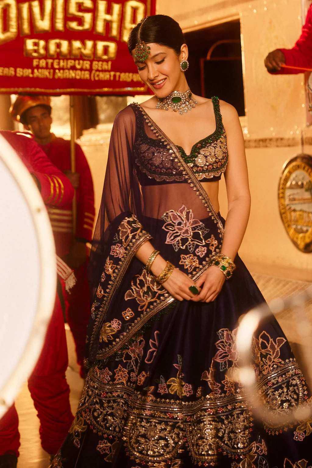 Kasturi Silk Lehenga