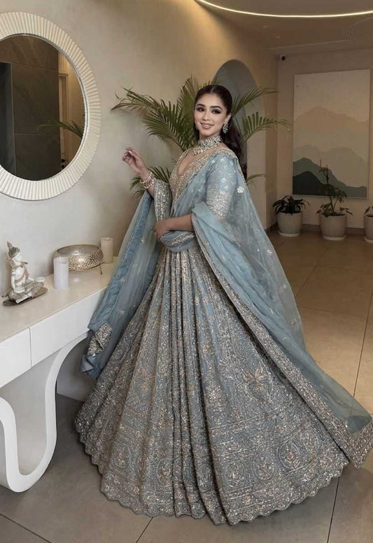 Crepe Silk Lehenga JT-146088