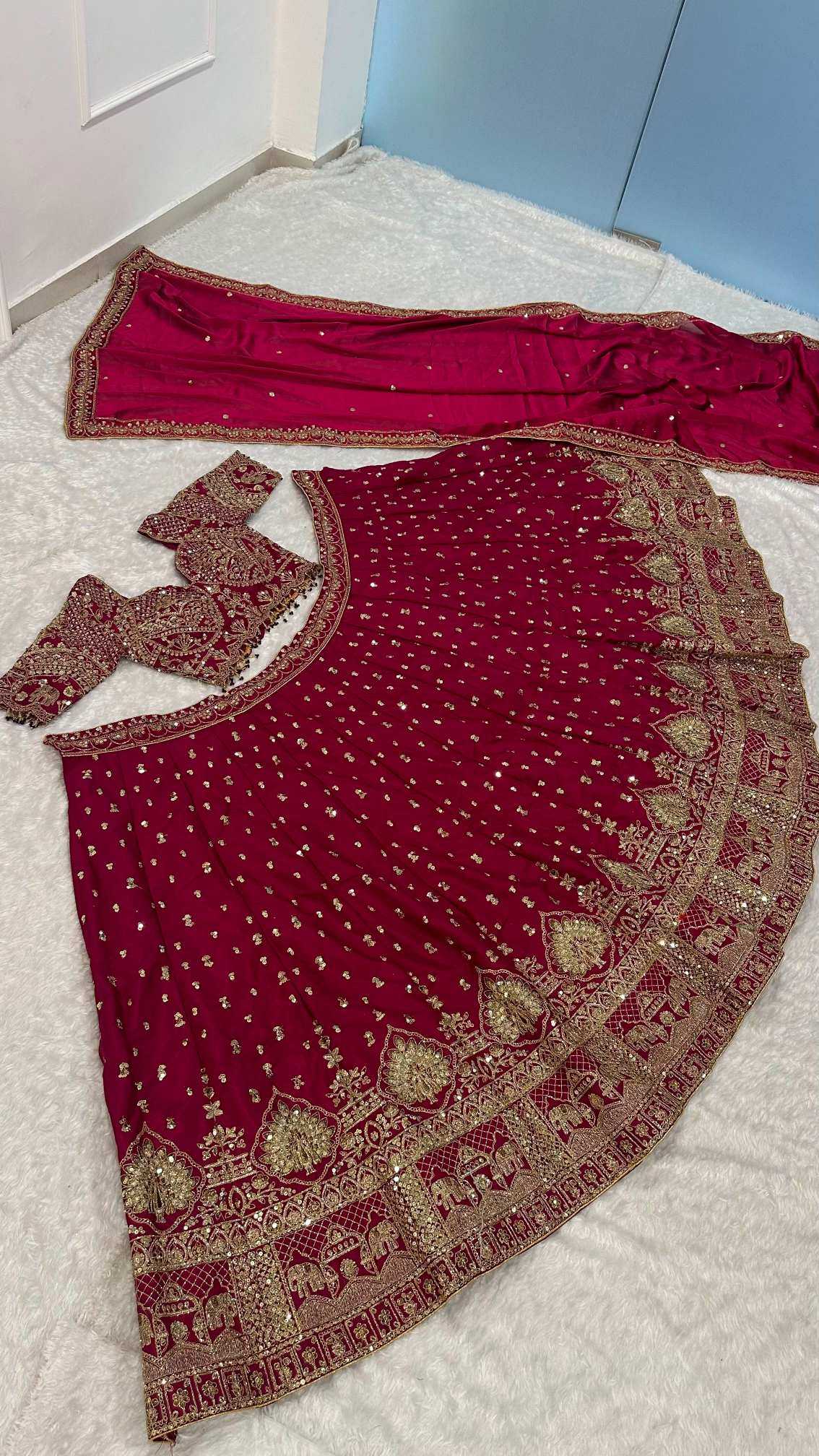 Malai Silk Lehenga