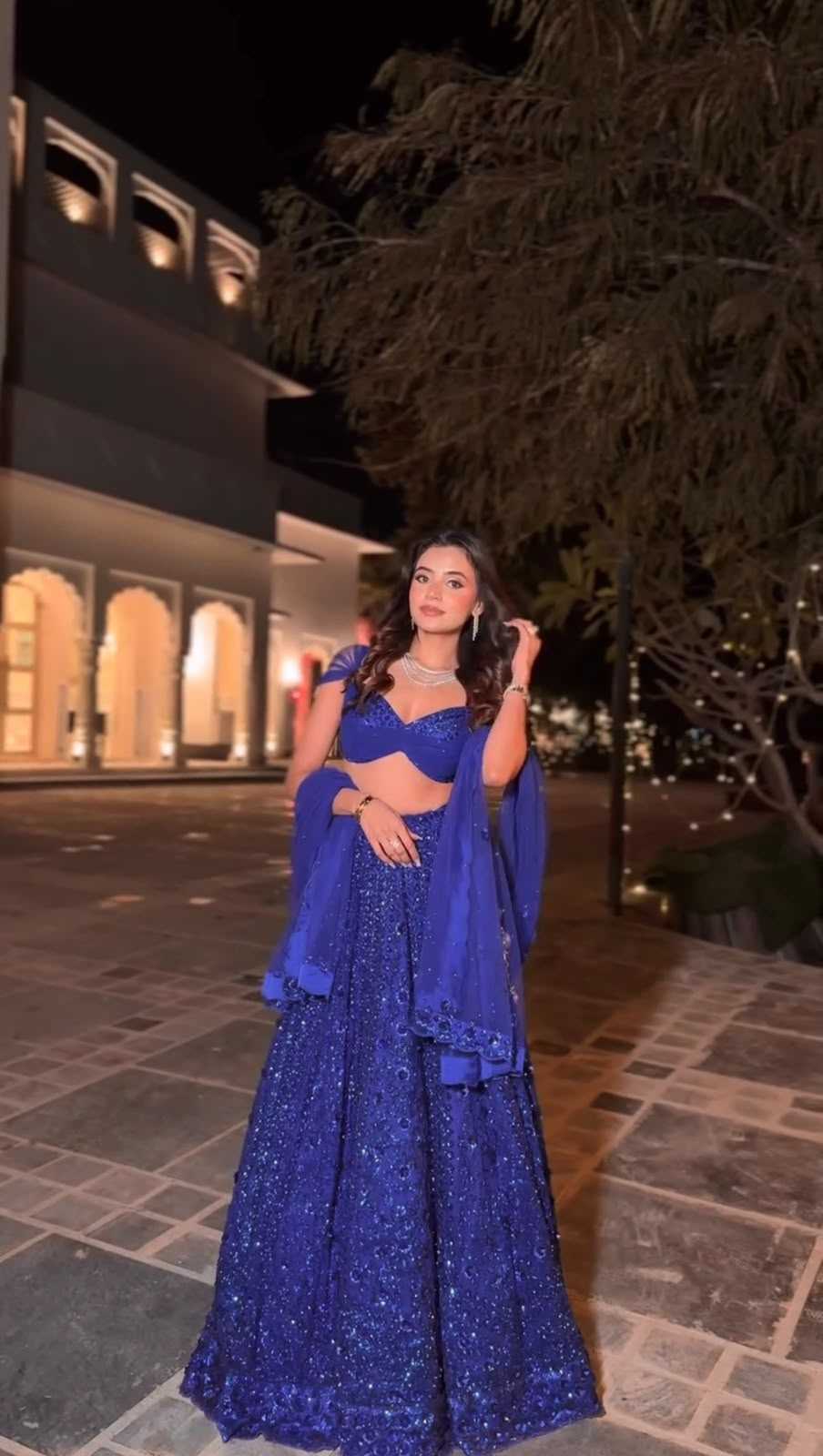 Faux Georgette Designer Lehenga