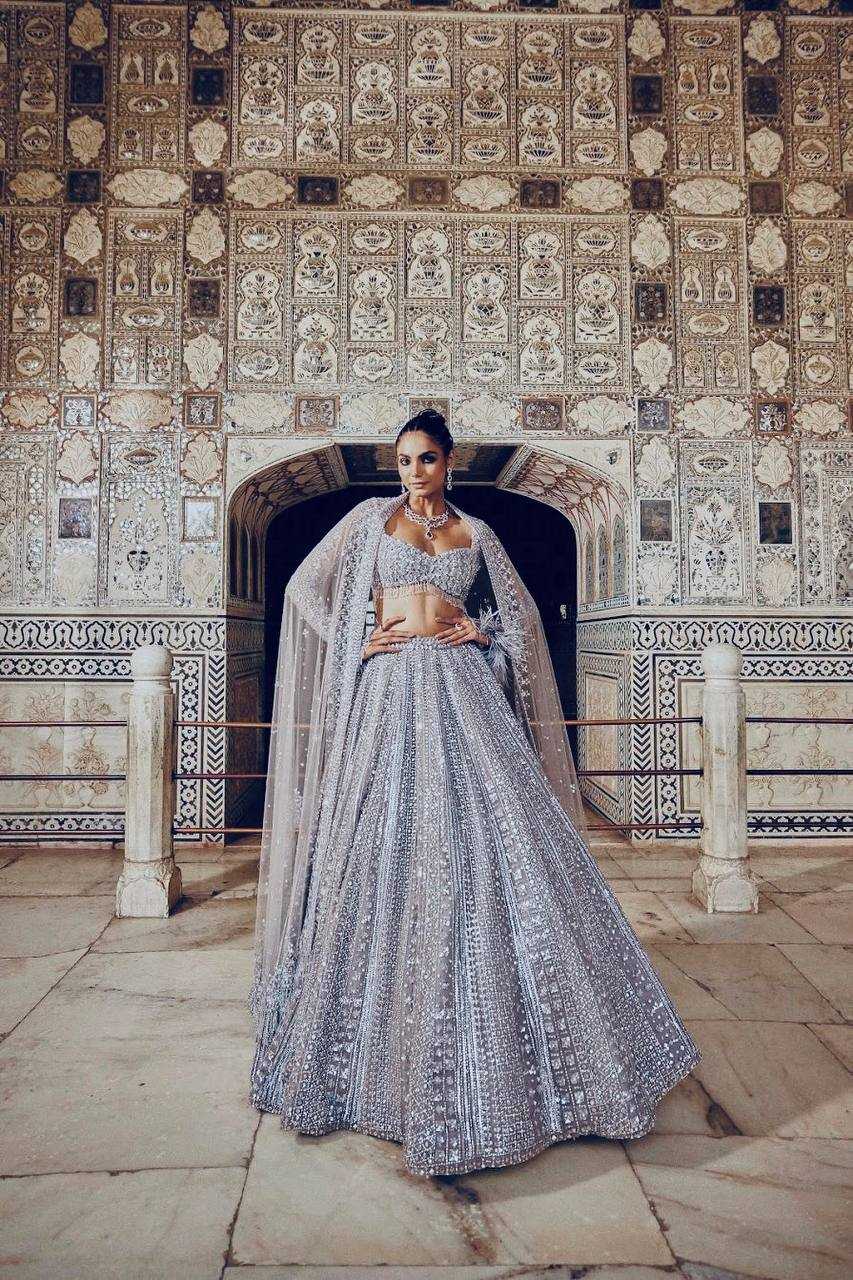 Shimmer Silk Traditional Lehenga