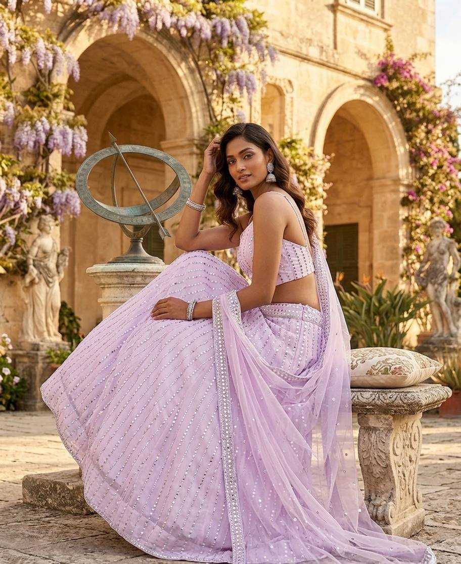 Georgette Designer Lehenga