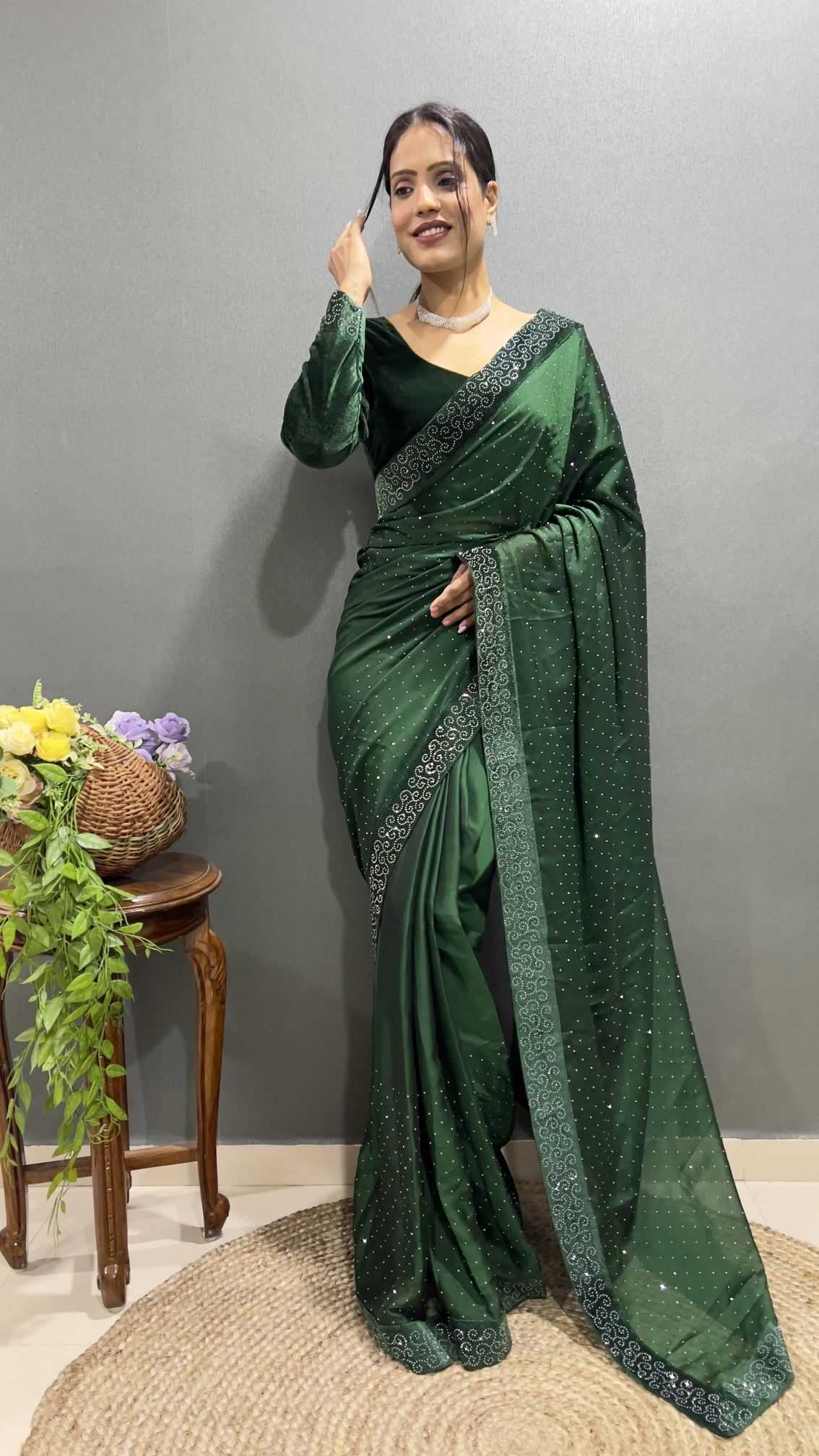 Party Wear Silk Saree