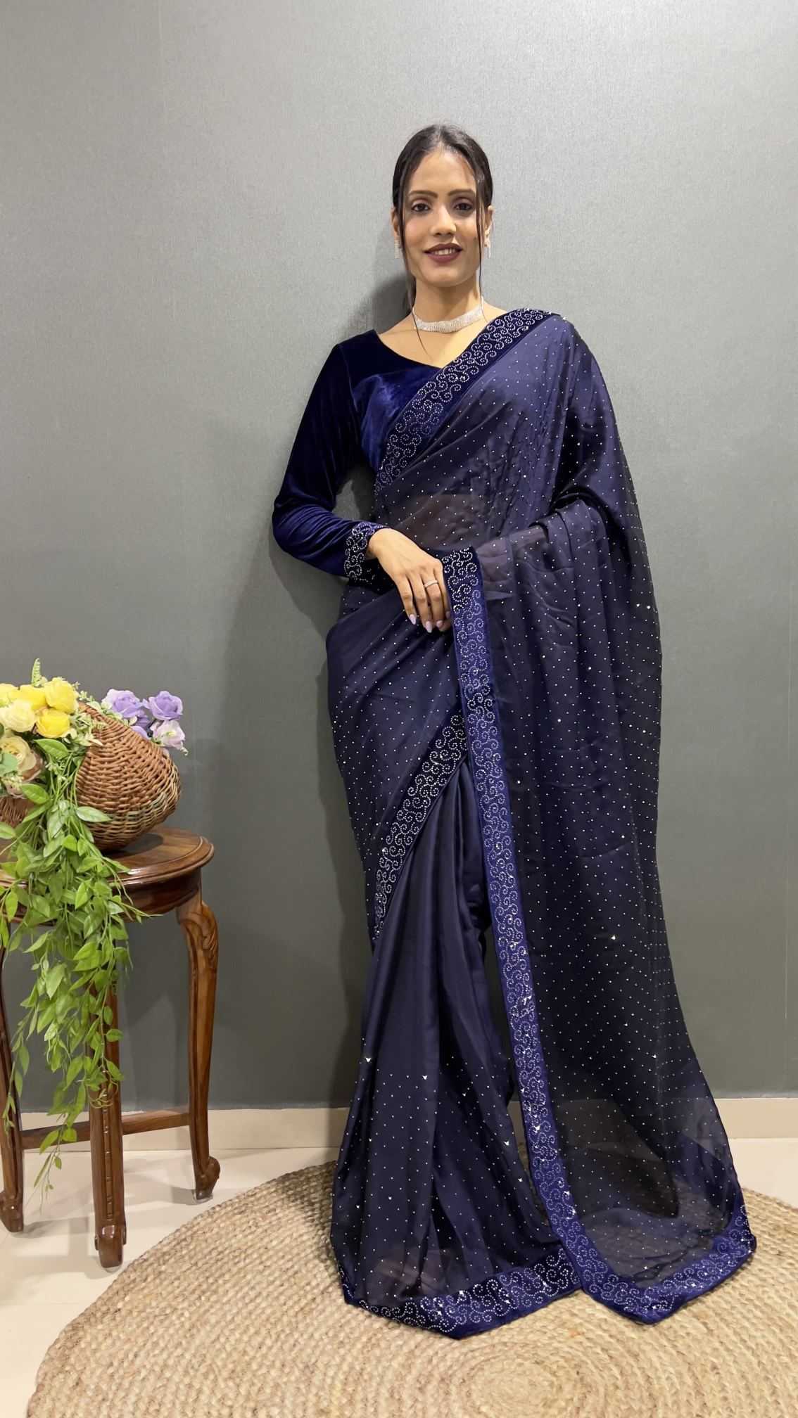 Party Wear Silk Saree