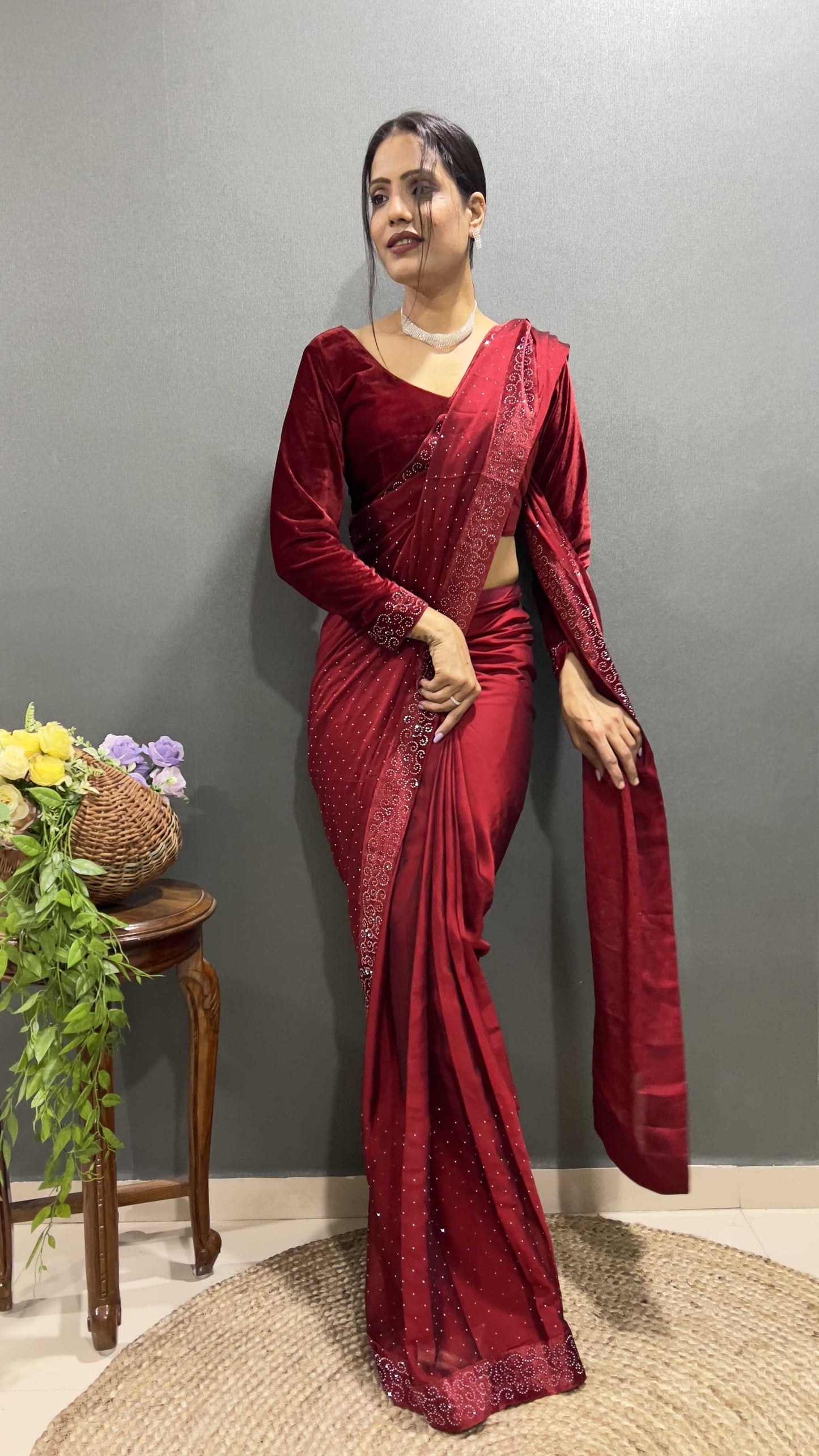 Party Wear Silk Saree