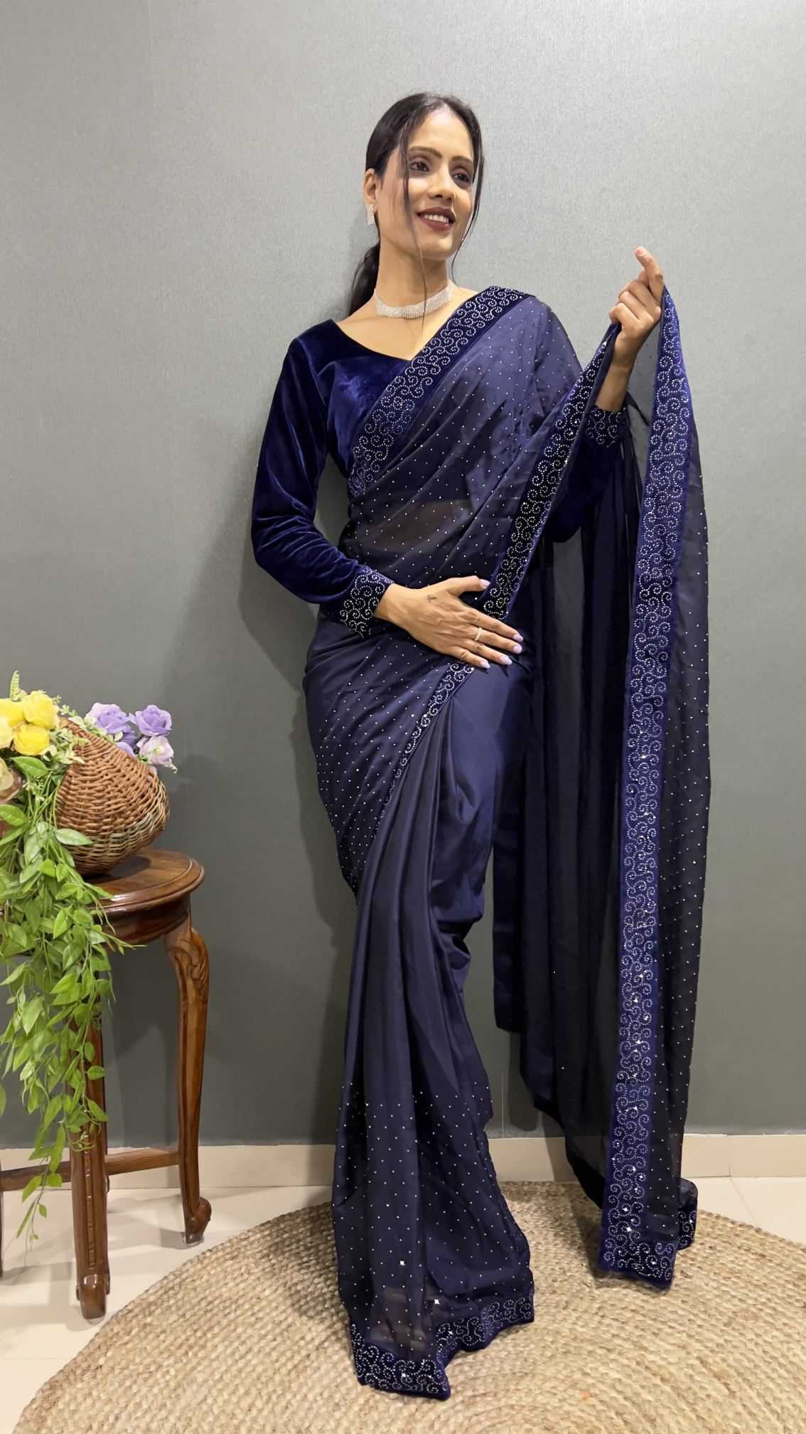 Party Wear Silk Saree