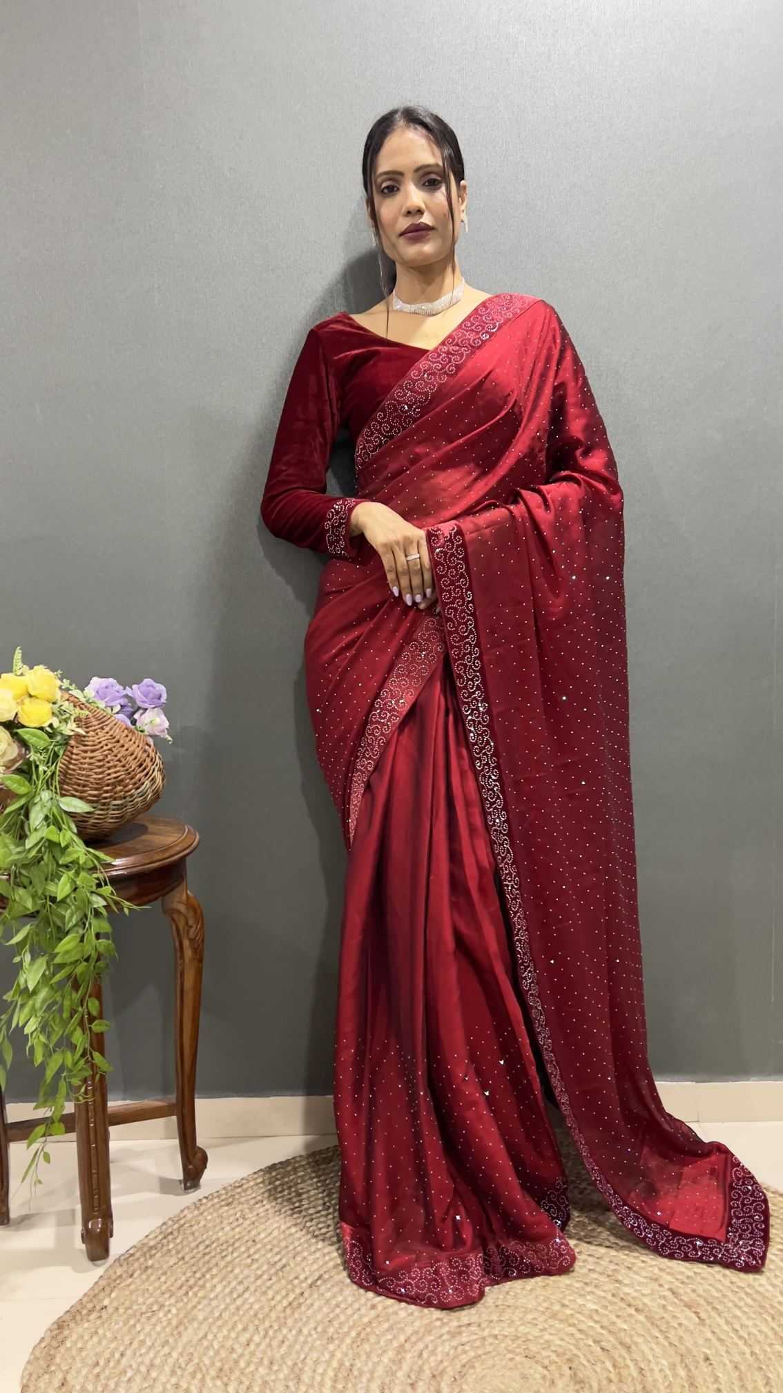 Party Wear Silk Saree
