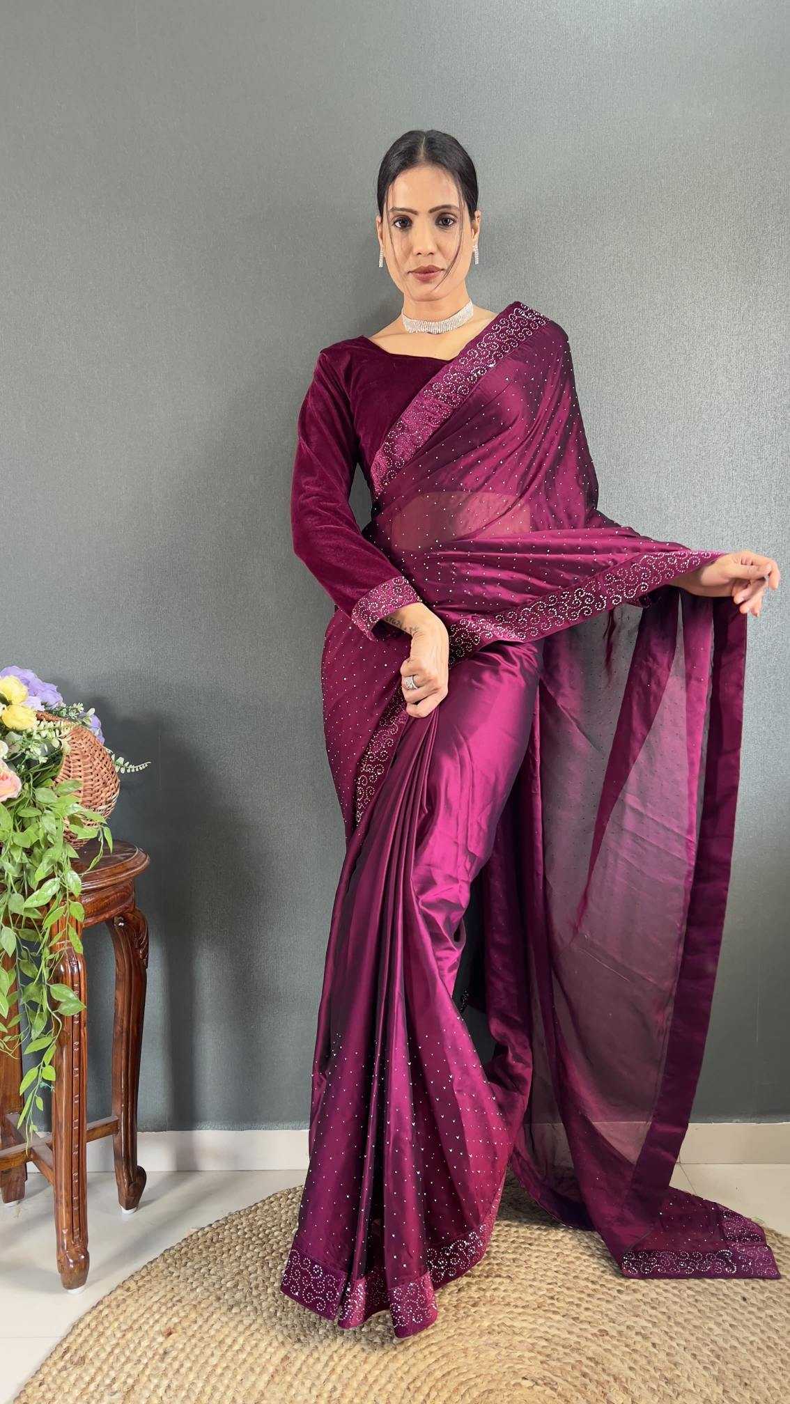 Rangoli Silk Party Wear Saree