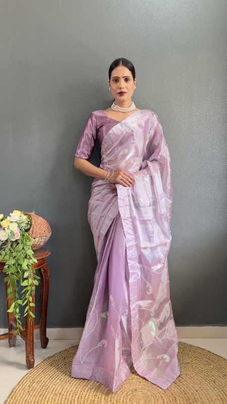 Burberry Silk Designer Saree