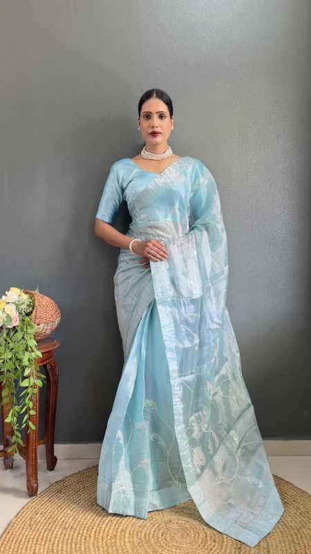 Burberry Silk Designer Saree