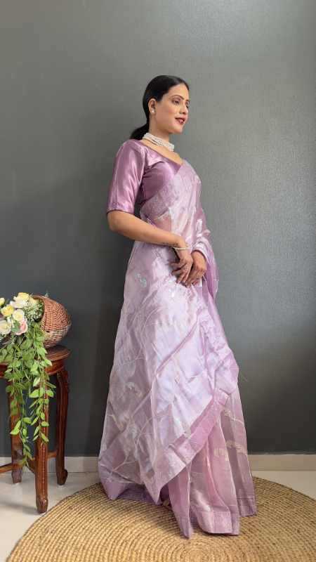 Burberry Silk Designer Saree