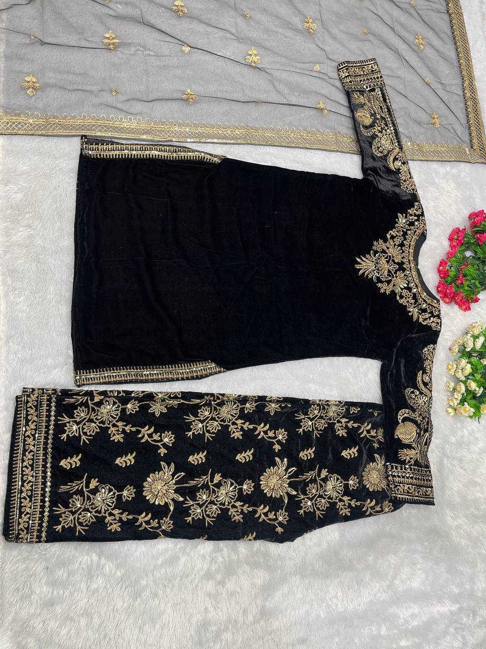 Viscose Velvet Suit