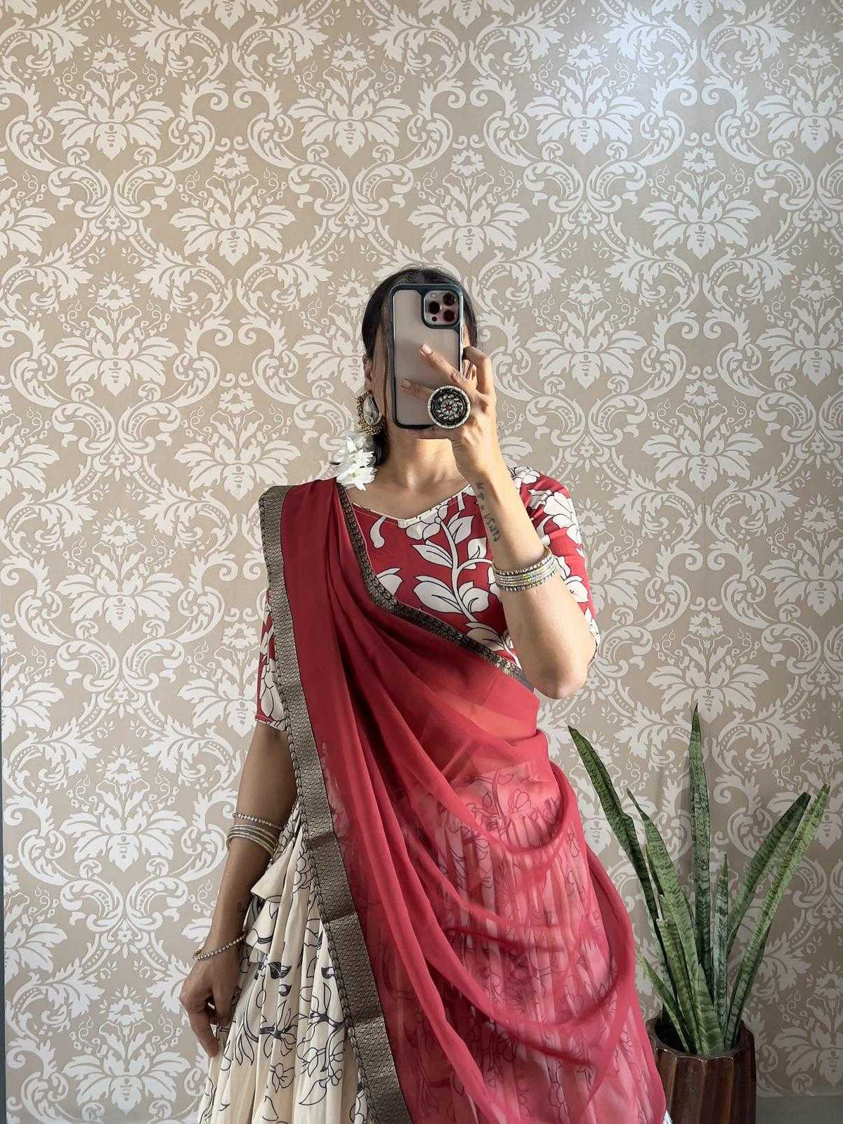 Muslin Silk Designer Lehenga