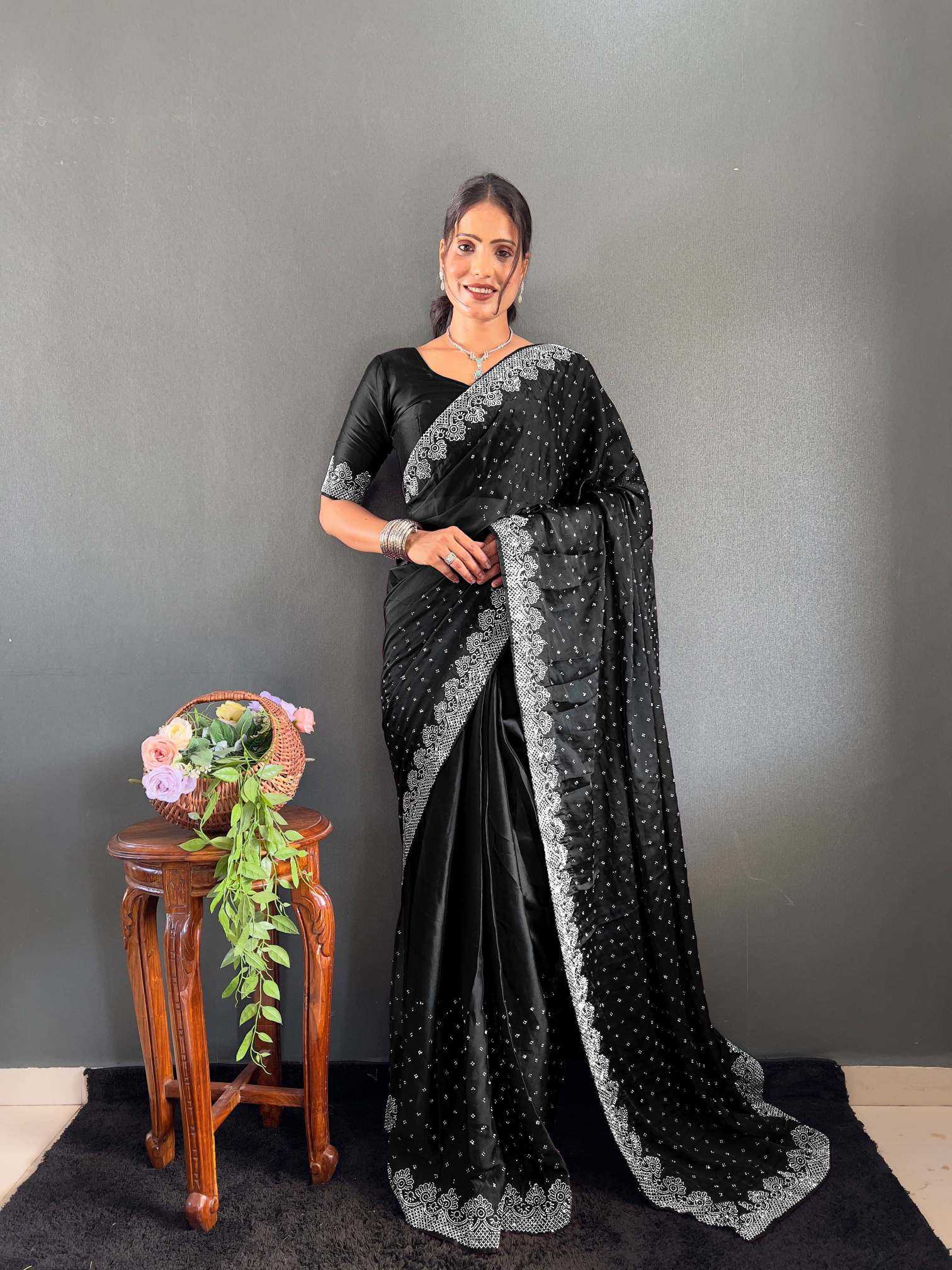 Party Wear Silk Saree
