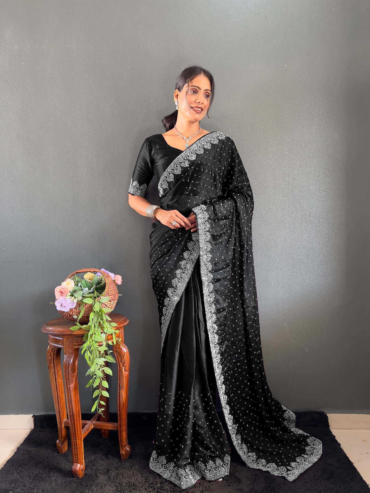 Party Wear Silk Saree