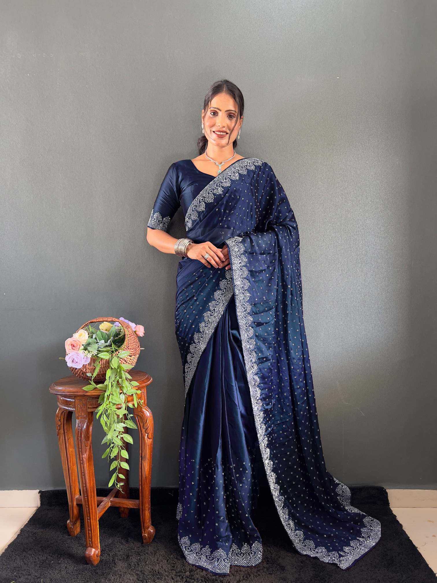 Party Wear Silk Saree