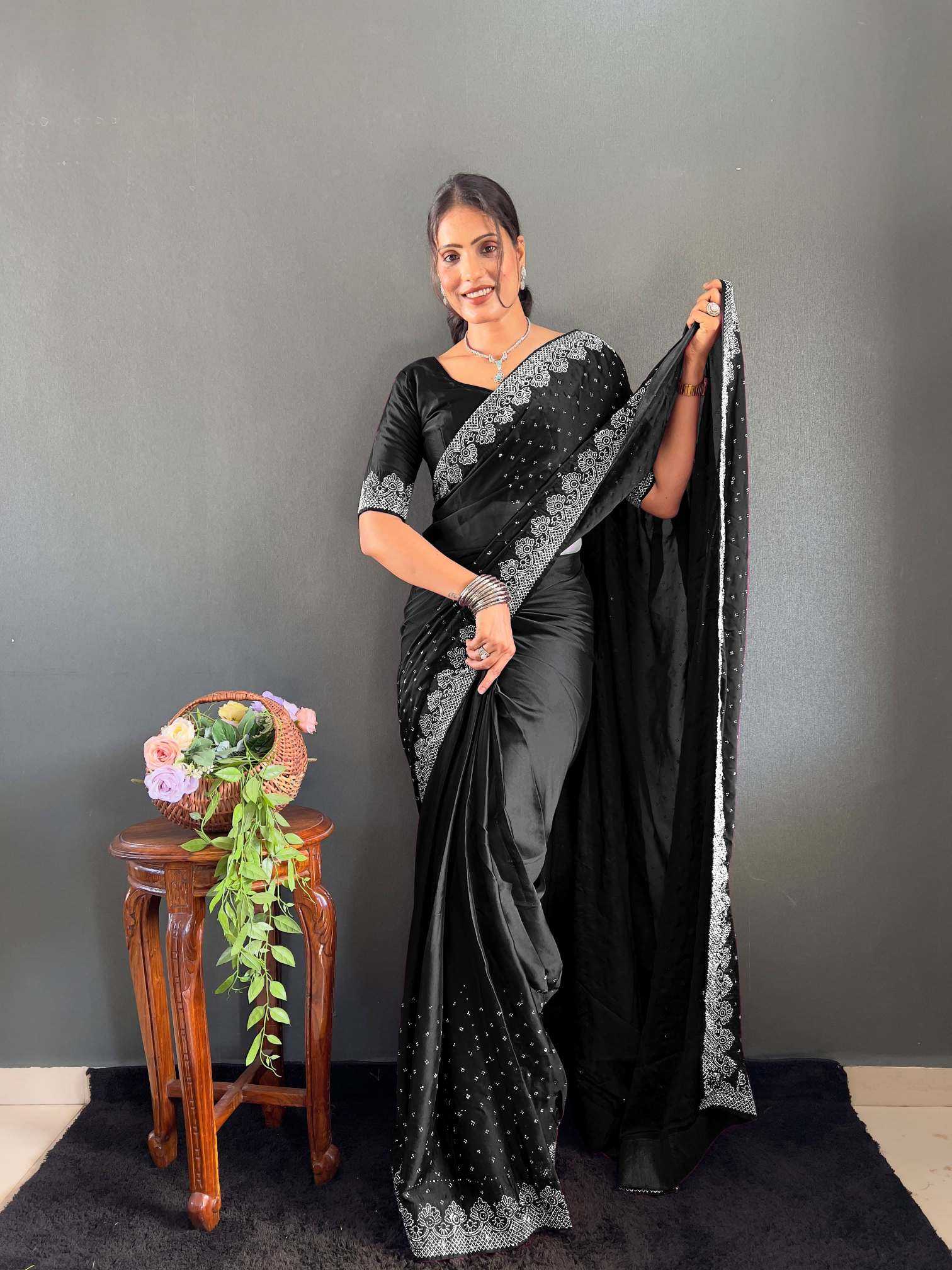 Party Wear Silk Saree