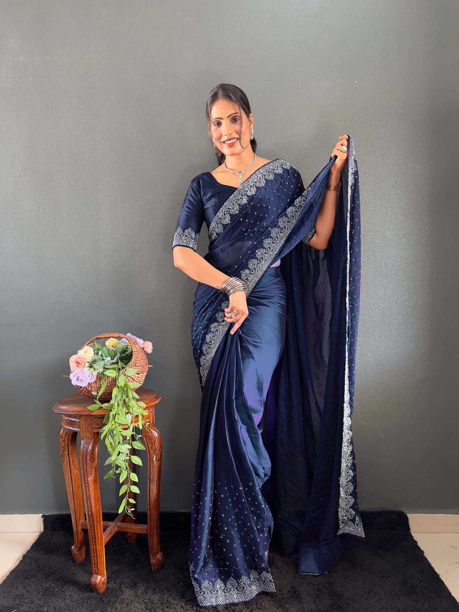 Party Wear Silk Saree