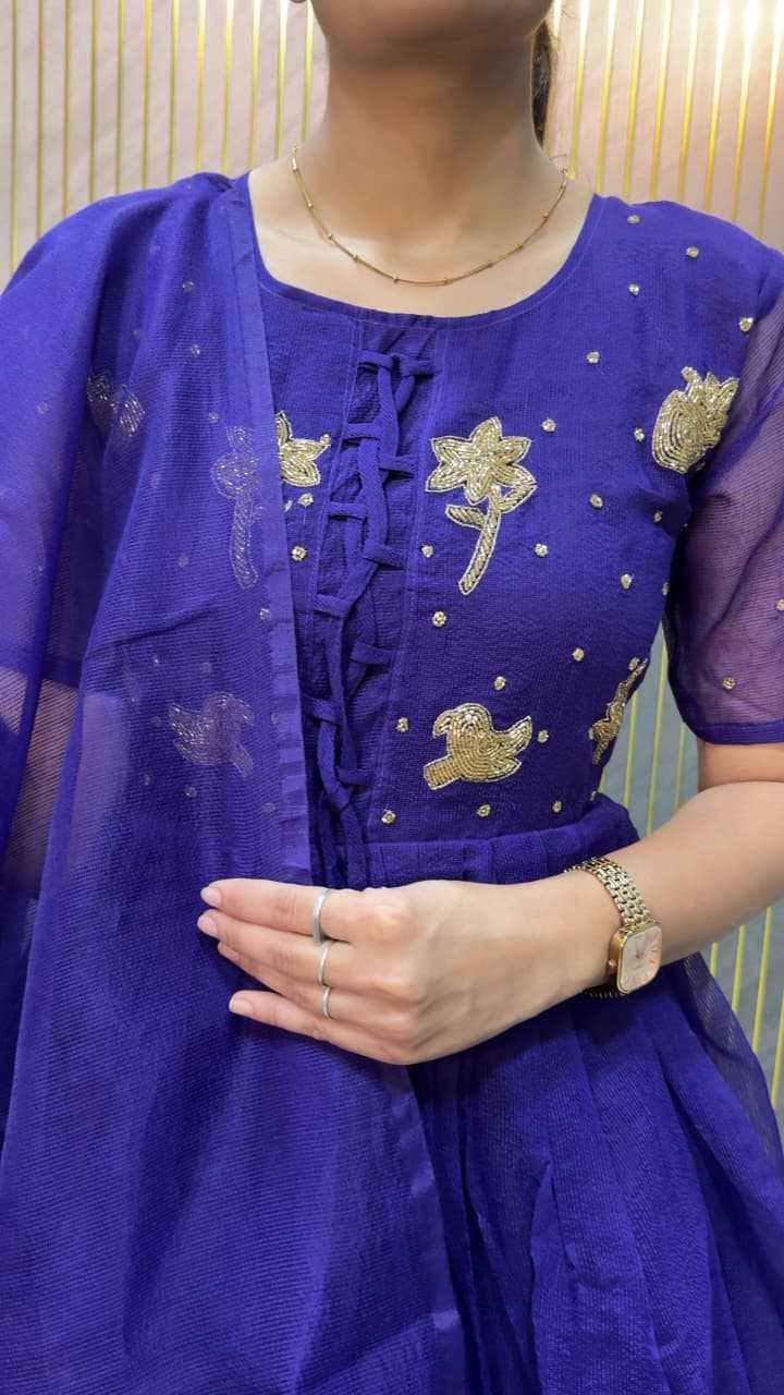 Kota Checks Fancy Gown 192