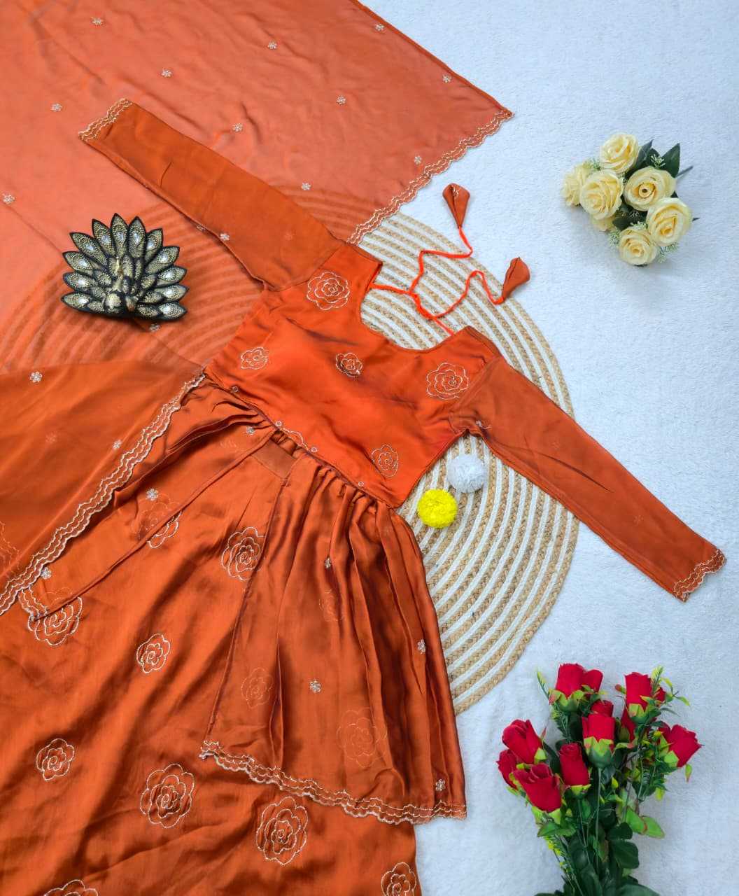Rangoli Silk Designer Lehenga Choli