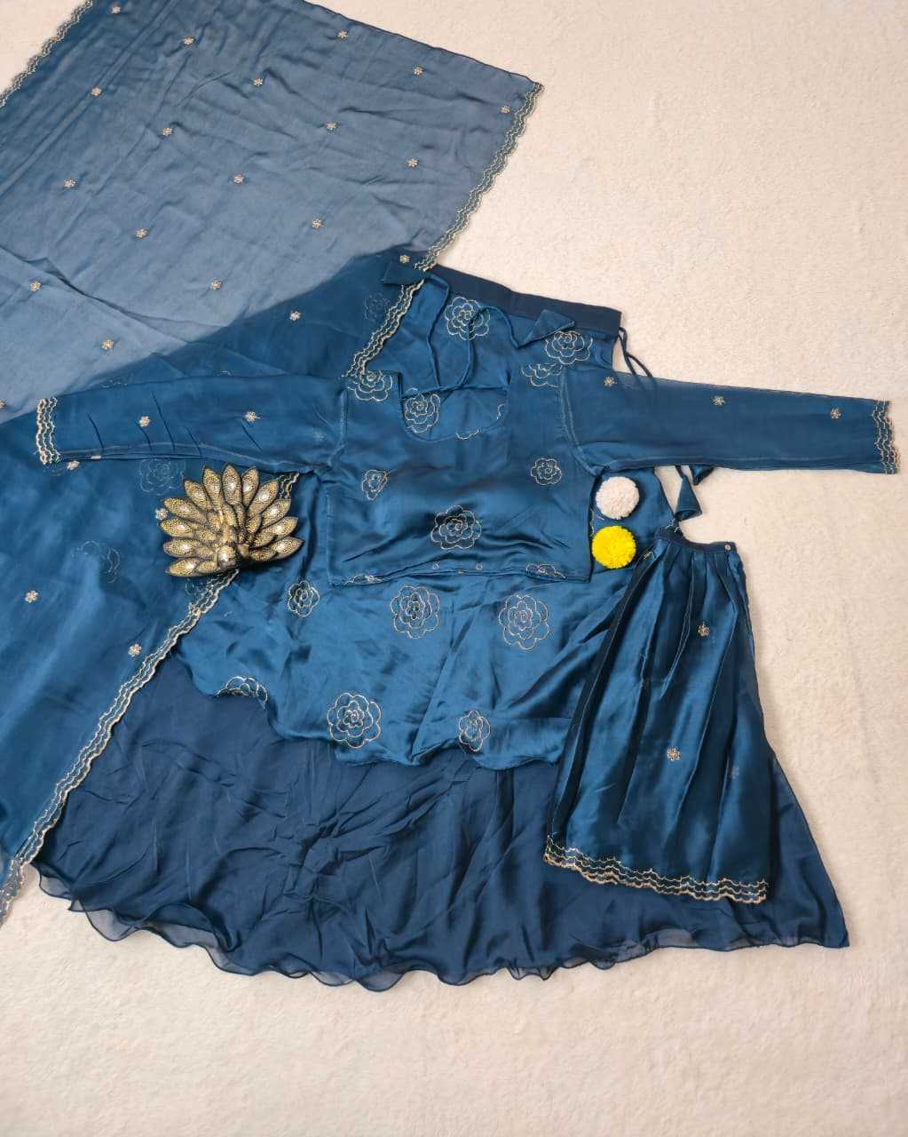 Rangoli Silk Designer Lehenga Choli