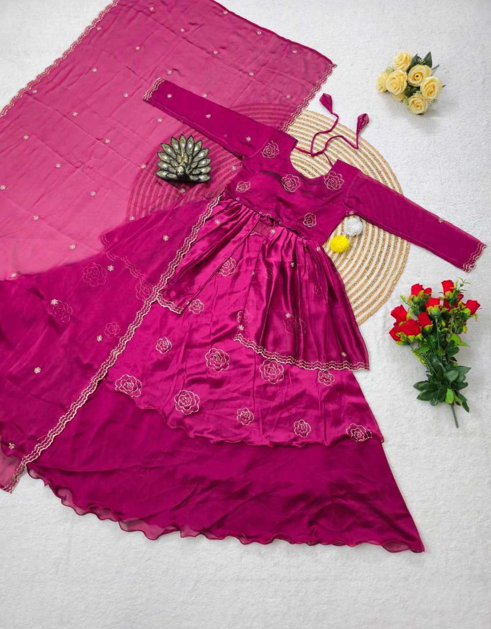 Rangoli Silk Designer Lehenga Choli