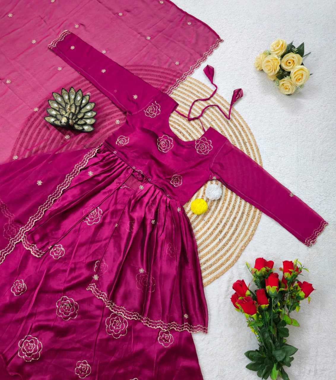 Rangoli Silk Designer Lehenga Choli