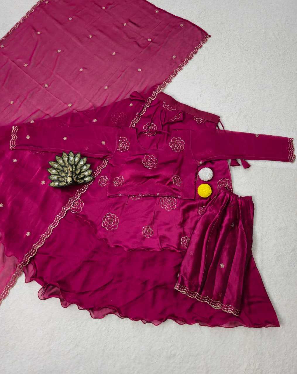 Rangoli Silk Designer Lehenga Choli
