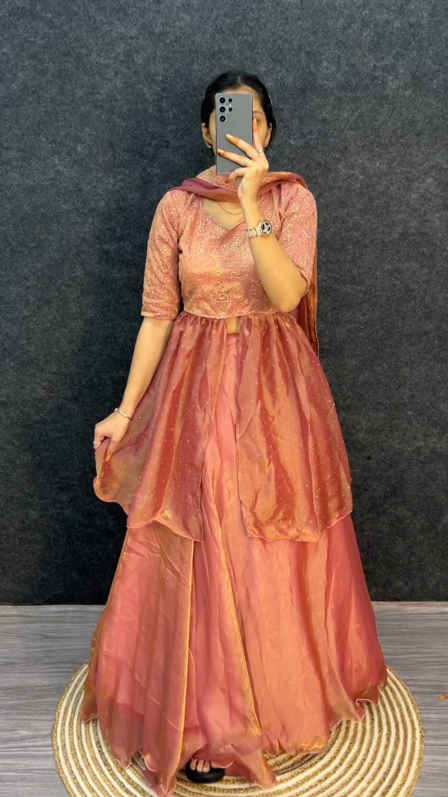 Space Silk Traditional Lehenga