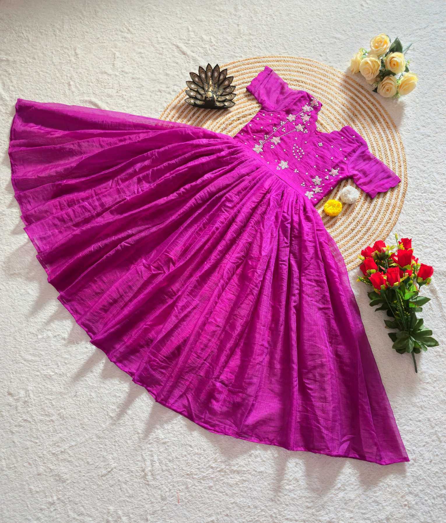 Kota Silk Party Gown