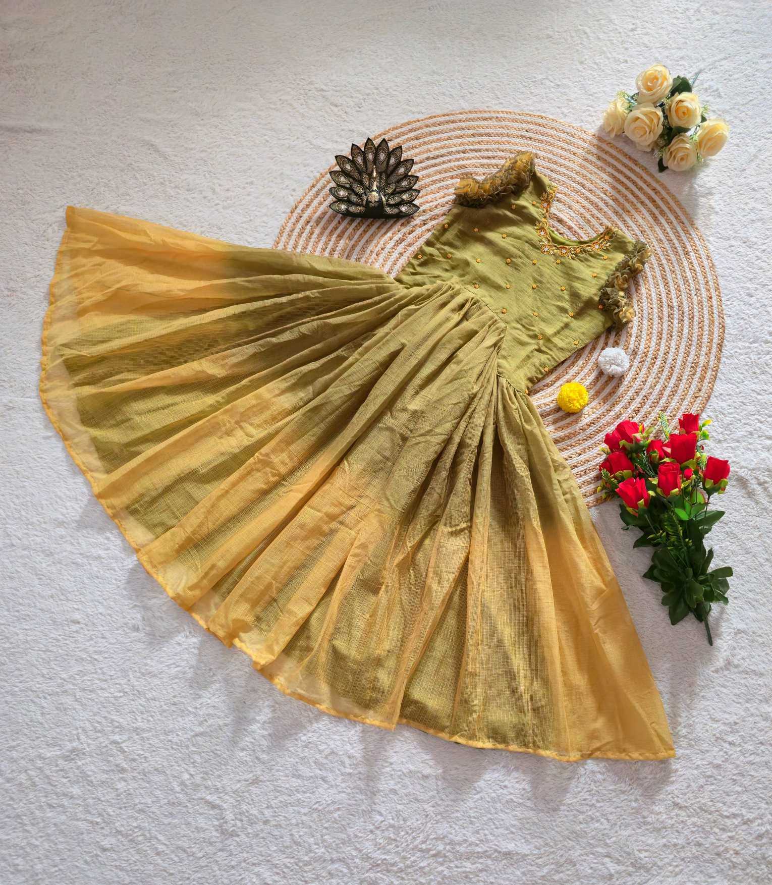 Kota Silk Party Gown