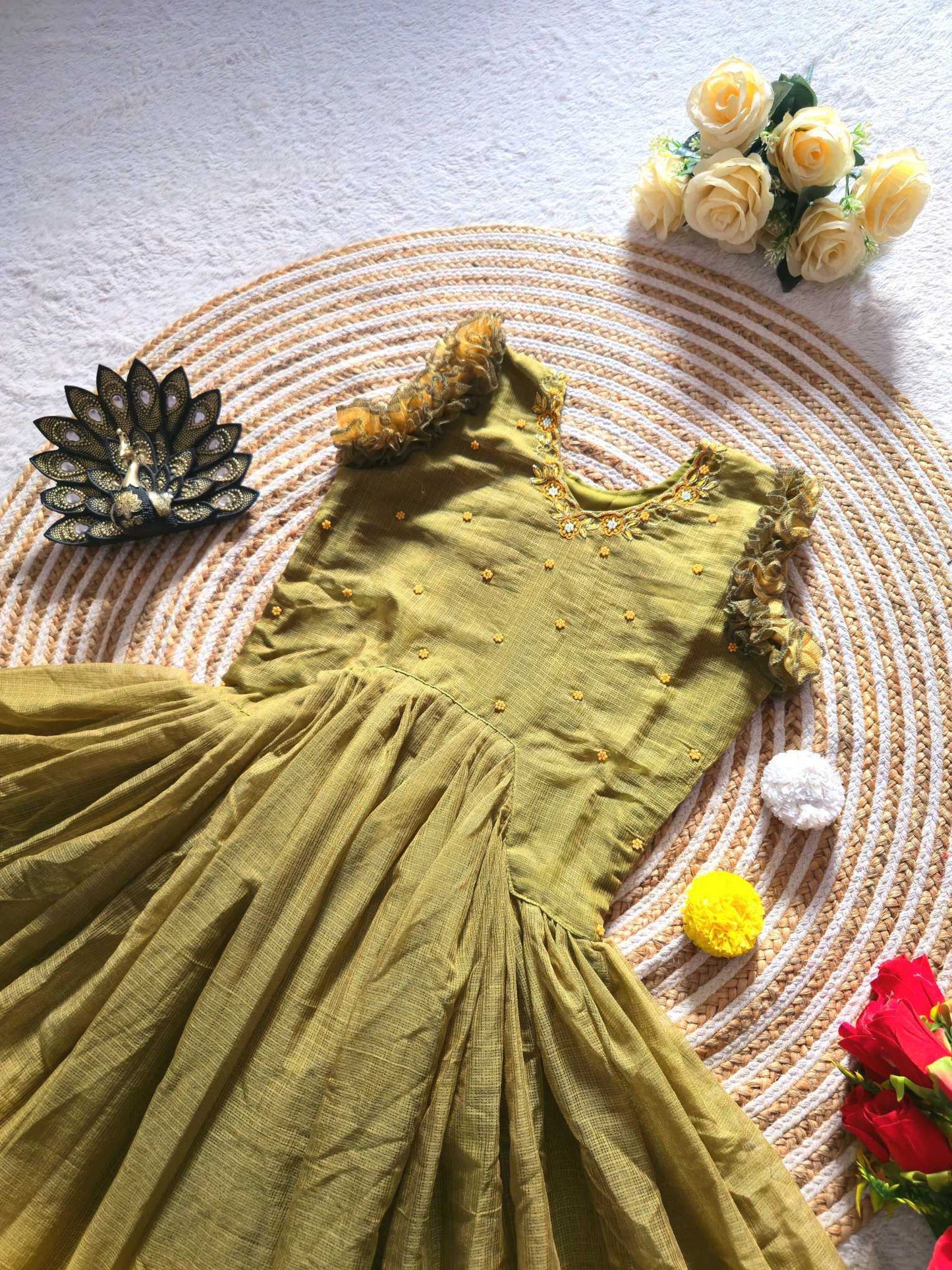Kota Silk Party Gown